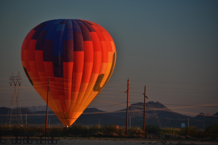 hot-air balloon